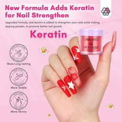 SAVILAND application in use on nails showing easy at-home results