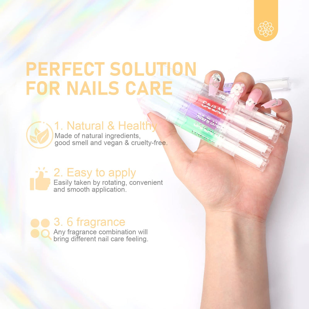 SAVILAND before and after nails showing reduced dryness benefit