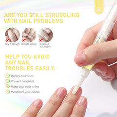 SAVILAND brush tip close-up for precise, mess-free cuticle application