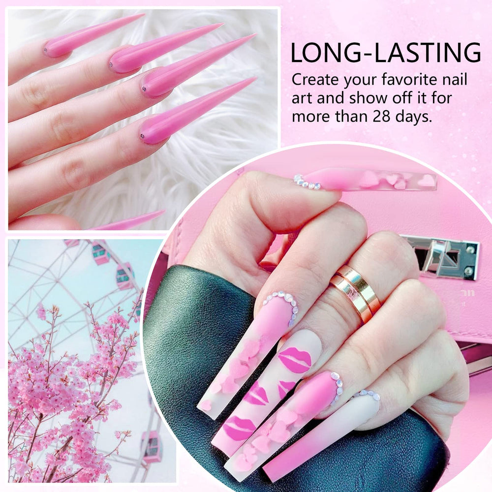 SAVILAND brush picking bead of powder and monomer demonstrating easy sculpting
