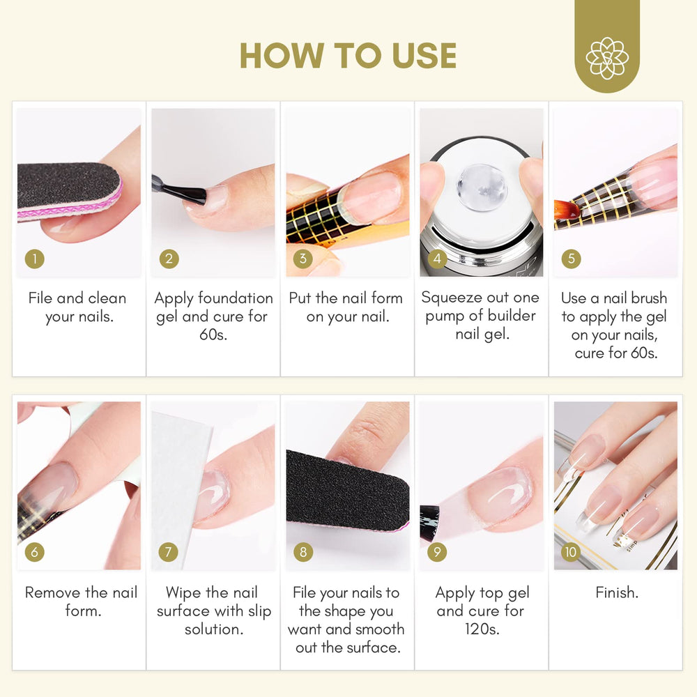 SAVILAND finished nail extensions in lifestyle setting showing durable results