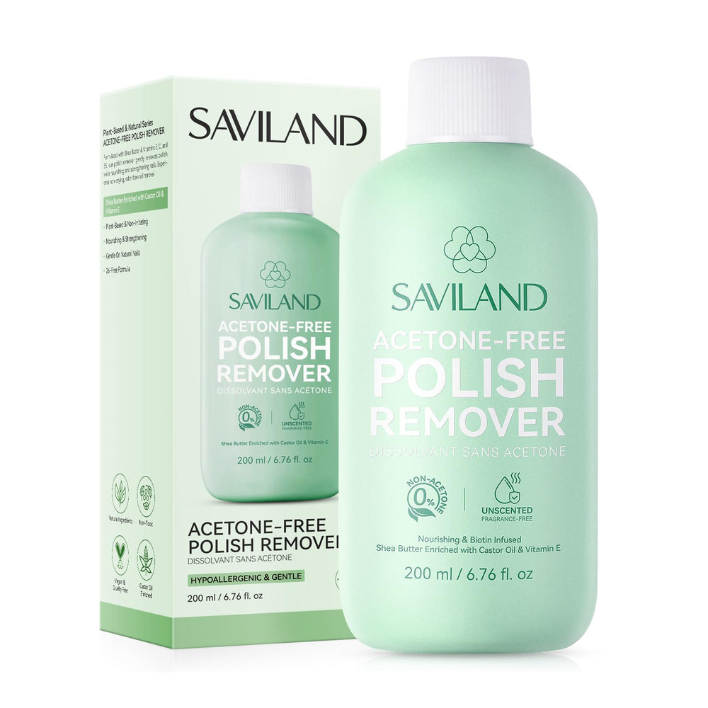 SAVILAND front bottle view showing clean packaging and capacity benefit