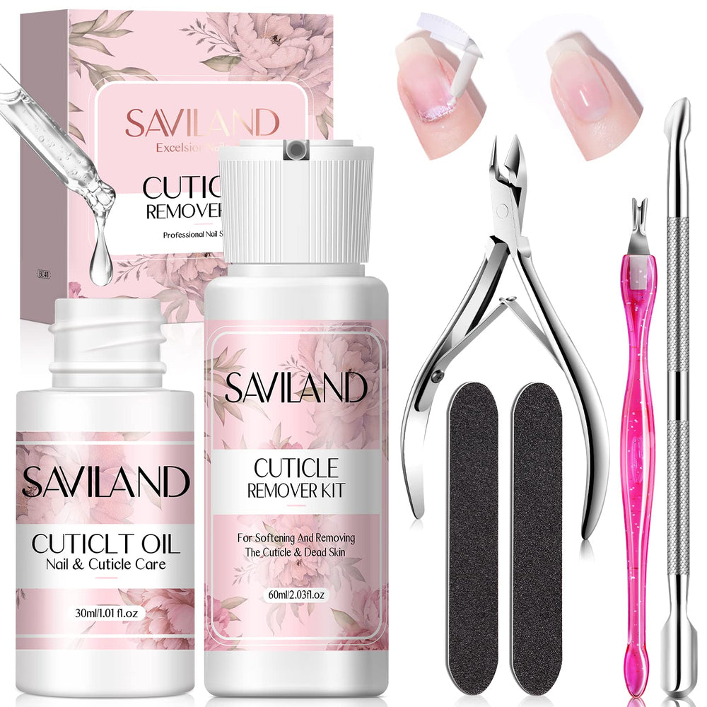 SAVILAND front packaging showing full kit and benefits