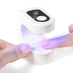 SAVILAND front view showing compact lamp and sleek finish for portable cures