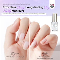 SAVILAND glossy nails in use showing long-lasting shine and protection