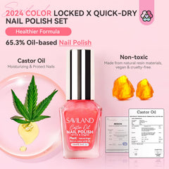 SAVILAND lifestyle image at beach party showing eye-catching summer manicure
