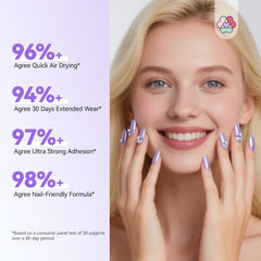 SAVILAND finished manicure lifestyle image displaying salon-quality look at home