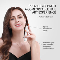 SAVILAND portable lamp in travel bag for on-the-go nail touch-ups
