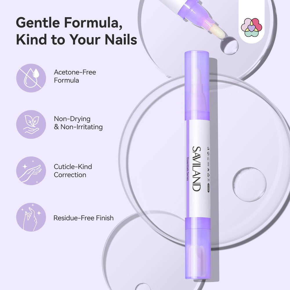 SAVILAND pen unscrewed exposing refill core for sustainable refill benefit