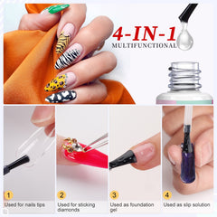 SAVILAND product in use applying press-on nails for durable hold