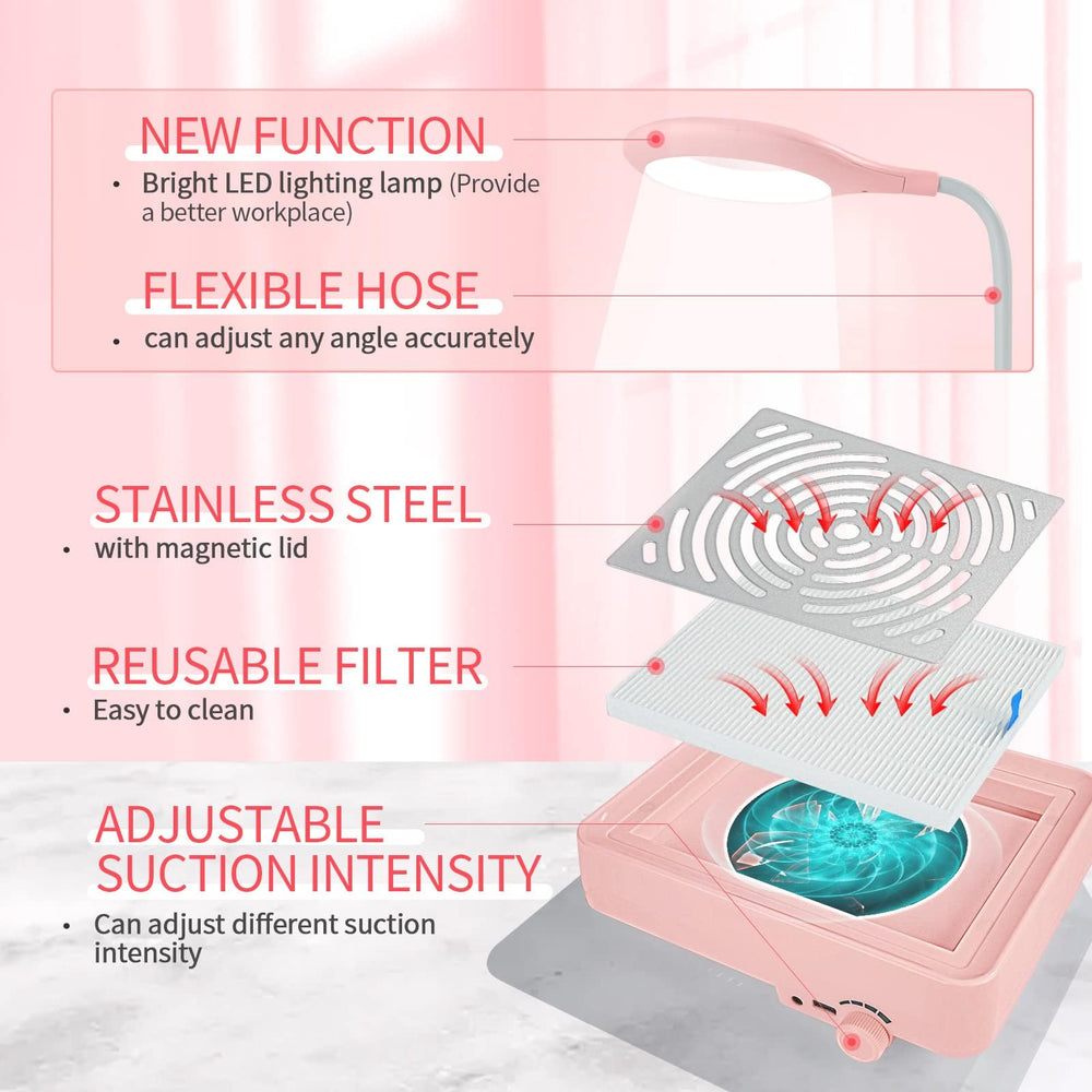 SAVILAND held in hand to show scale and portability for on-the-go nail artists