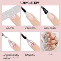SAVILAND brushes stored neatly with cleaner for long-lasting use