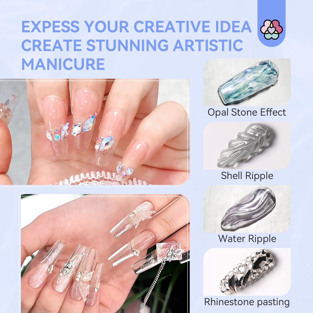 SAVILAND finished styled nails in lifestyle setting showing shine