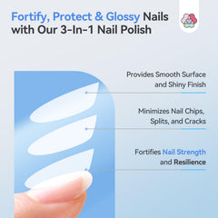 SAVILAND texture drop showing polish viscosity and easy spreading