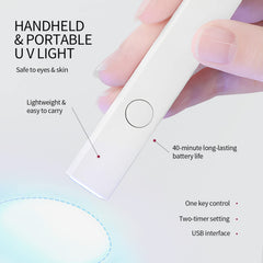 SAVILAND USB charging port connected to power bank for travel use