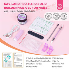 SAVILAND UV lamp curing a nail layer fast for consistent professional results