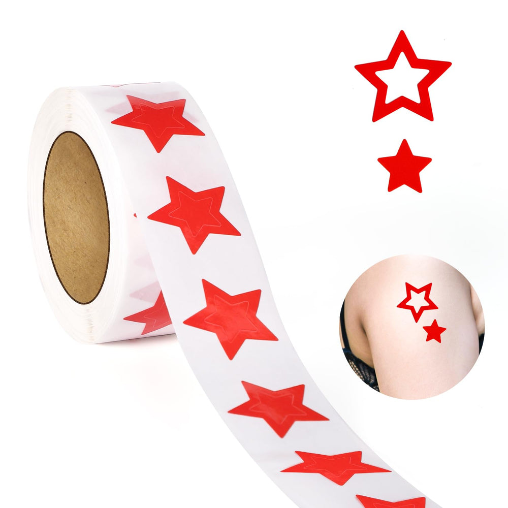 SAVITA roll front packaging showing 500 red star stickers and quantity benefits