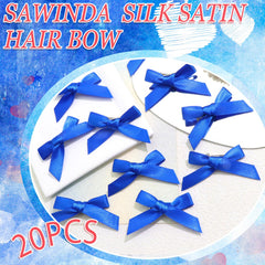 SAWINDA satin texture close-up of bow ribbon, smooth finish for gentle wear