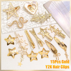 SAWINDA close-up of snake and star clip details highlighting polished finish