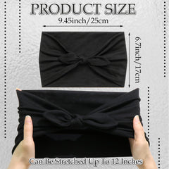 SAWINDA headband worn during yoga showing secure non-slip fit and comfort