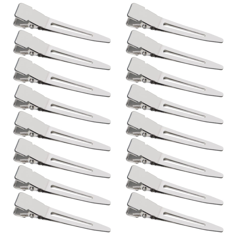 SBYURE front packaging showing 100 silver duckbill clips, provides bulk value