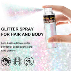 Scarman ultra-fine mermaid glitter texture for smooth shine