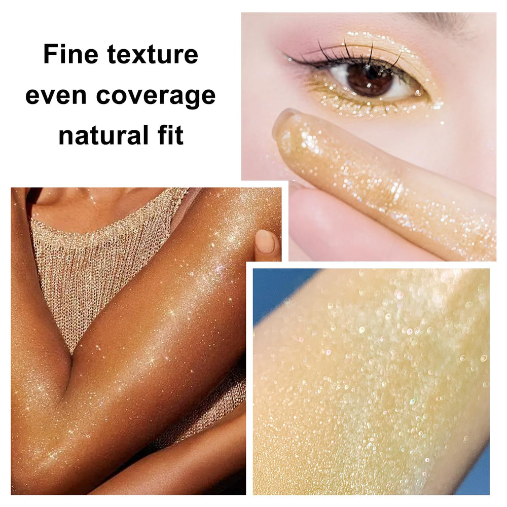 Scarman mixed glitter with glue showcasing craft-ready adhesion