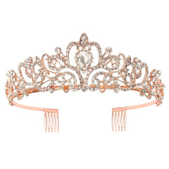 Schmoopy tiara front view showing elegant crown silhouette and sparkle benefit