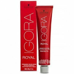Schwarzkopf IGORA ROYAL front packaging showing medium brown shade and benefits