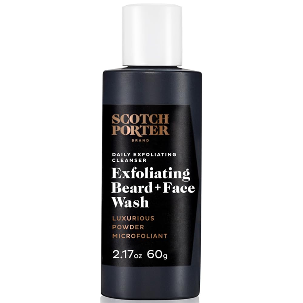 Scotch Porter front bottle showing travel-sized packaging and clear branding benefit travel convenience