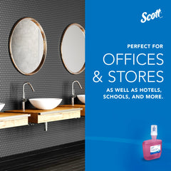 Scott Professional in hotel bathroom conveying pleasant scent and guest comfort