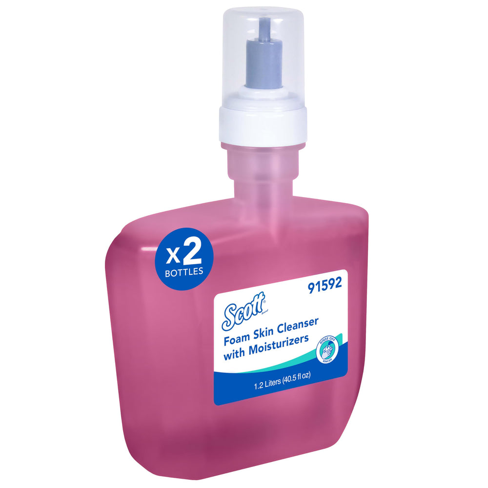 Scott Professional front packaging showing refill and floral scent benefit
