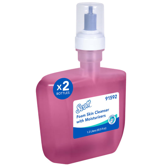 Scott Professional front packaging showing refill and floral scent benefit