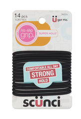 Scunci close-up of gel texture highlighting no-slip grip benefit