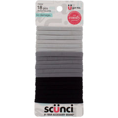 Scunci close-up of soft elastic texture for gentle hair hold