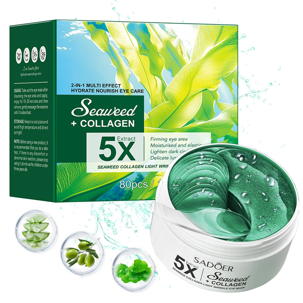 SEACICO front packaging showing 80 patches and benefits