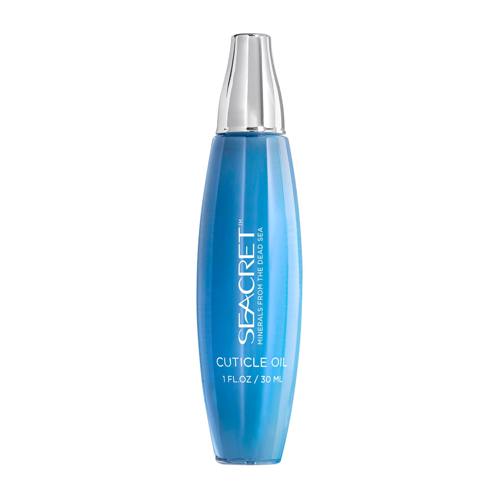 SEACRET front packaging showing bottle and label, highlights brand benefits