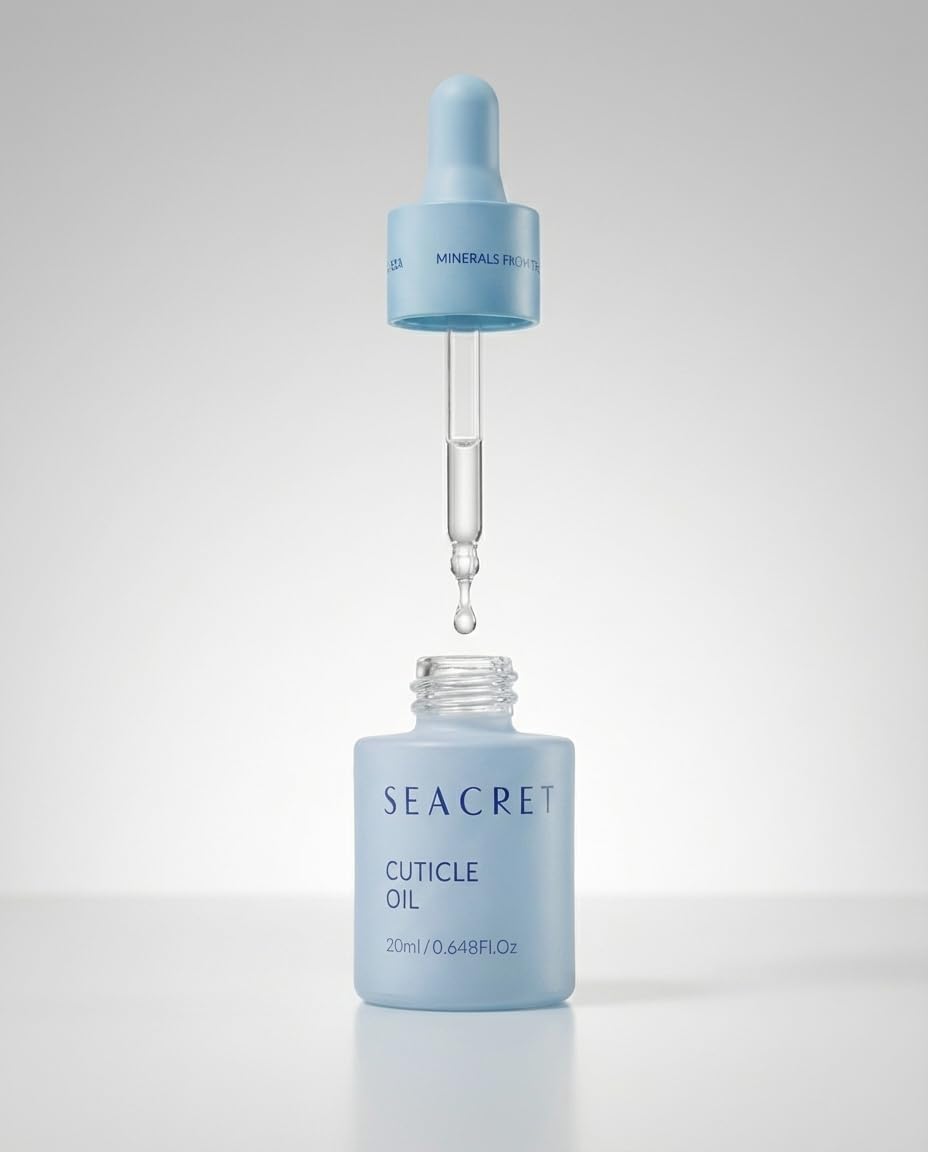SEACRET product box and bottle highlighting premium spa-quality presentation