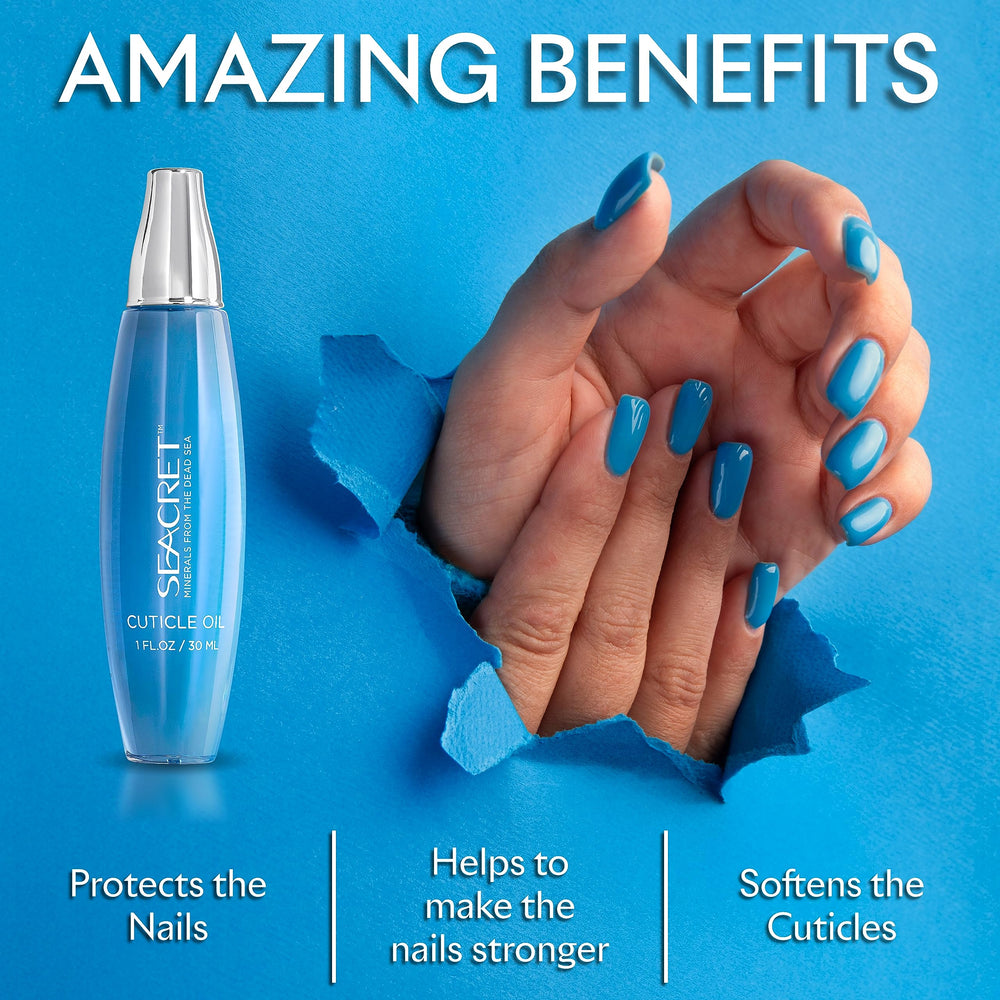 SEACRET bottle on bathroom vanity in lifestyle setting, suggests daily routine use