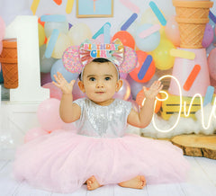 Seamoy lifestyle outfit styling showing wearable party accessory