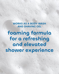 Seaweed Bath Co. rich white foam on hand showing hydrating lather benefit