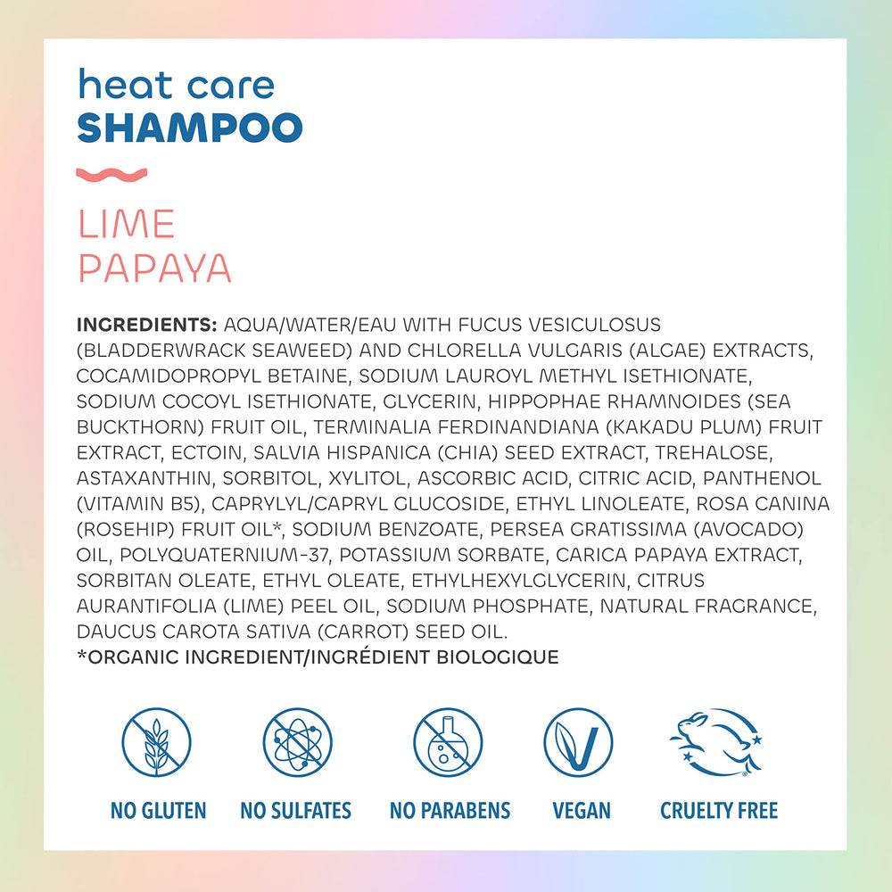 The Seaweed Bath Co. label close-up highlighting sustainable ingredients