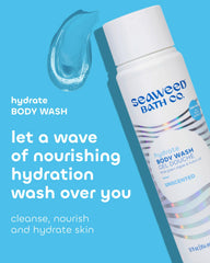 Seaweed Bath Co. Hydrate pump detail for easy dispensing and controlled foaming