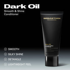 Sebastian conditioner creamy texture on fingers showing smooth application