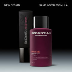 Sebastian Penetraitt back label highlighting ingredients and clarity benefit