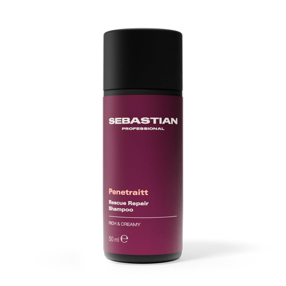 Sebastian bottle front packaging showing brand and product benefits