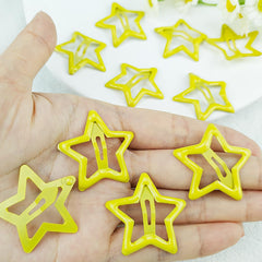 SeBneny close-up of hollow pentagram detail highlighting sparkle and durable finish