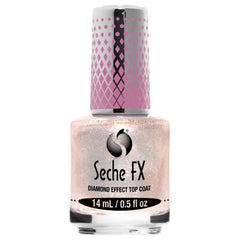 Seche Fx bottle front view showing label and pink shimmer benefit