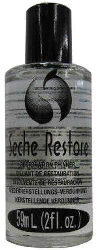 Seche Restore being added to nail polish before application, brand revives lacquer consistency