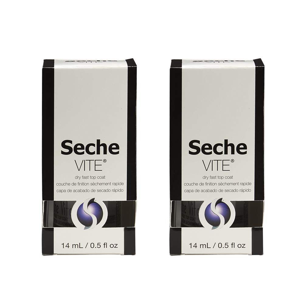 Lifestyle manicure with Seche Vite demonstrating salon-quality shine